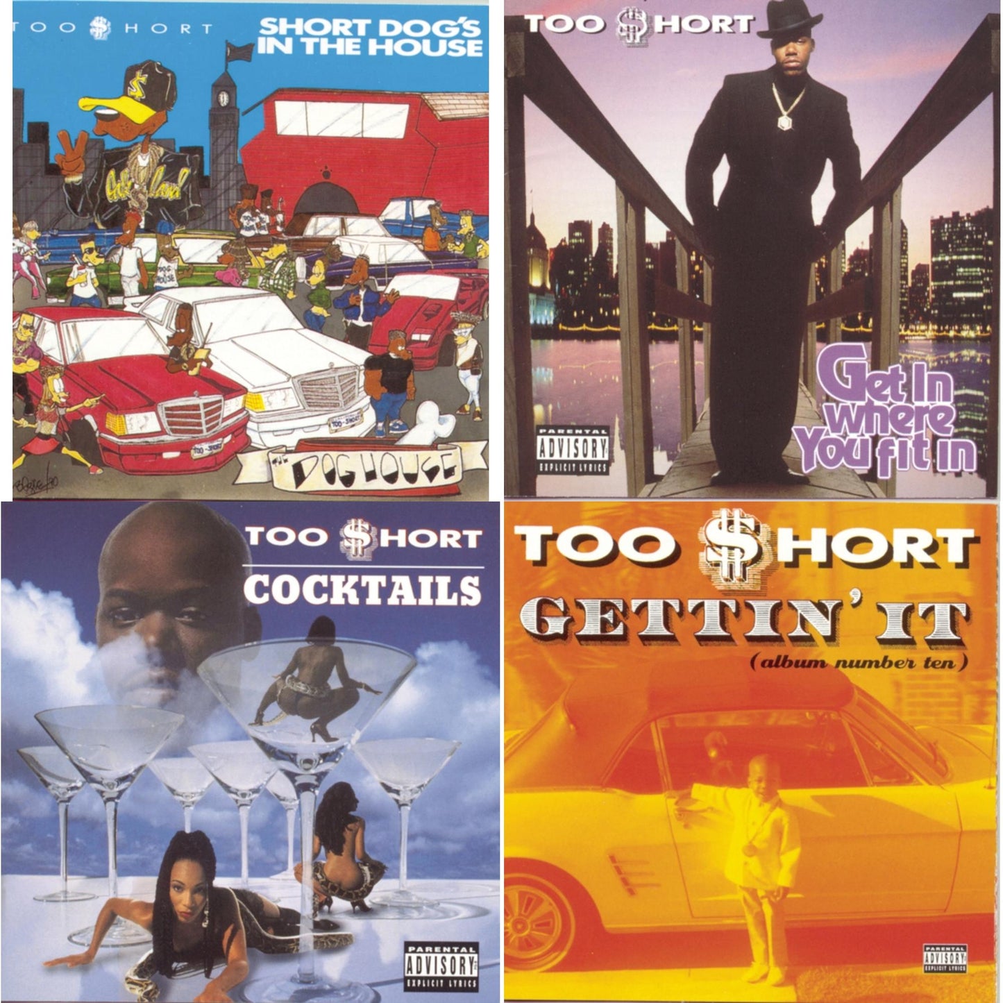 Short Dog�S In The House & Get In Where You Fit In & Cocktails & Gettin It