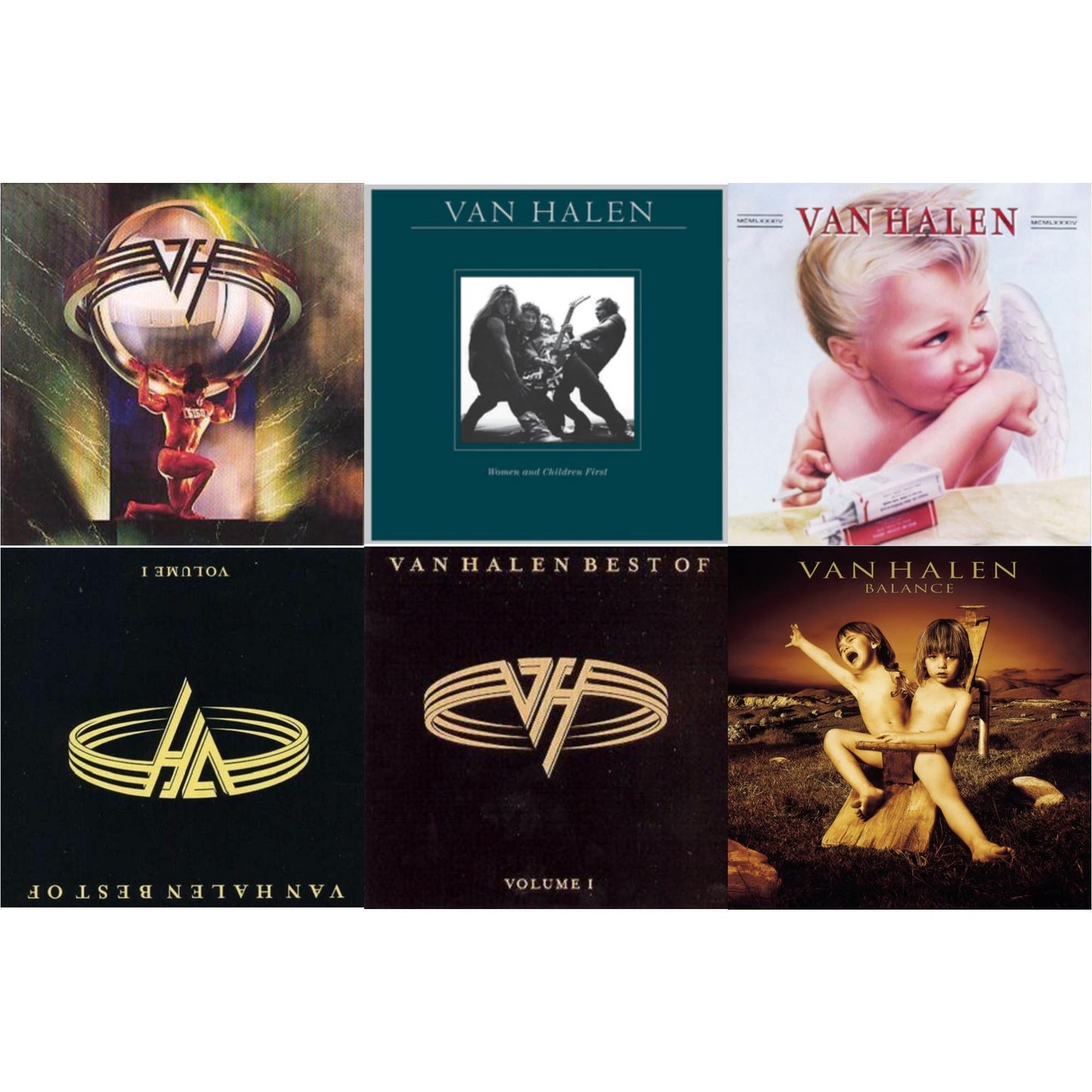 5150 & Women & Children First & 1984 & Best Of Van Halen Vol.1 & Best Of Vol.1 & Balance (Expanded Edition) (2CD)