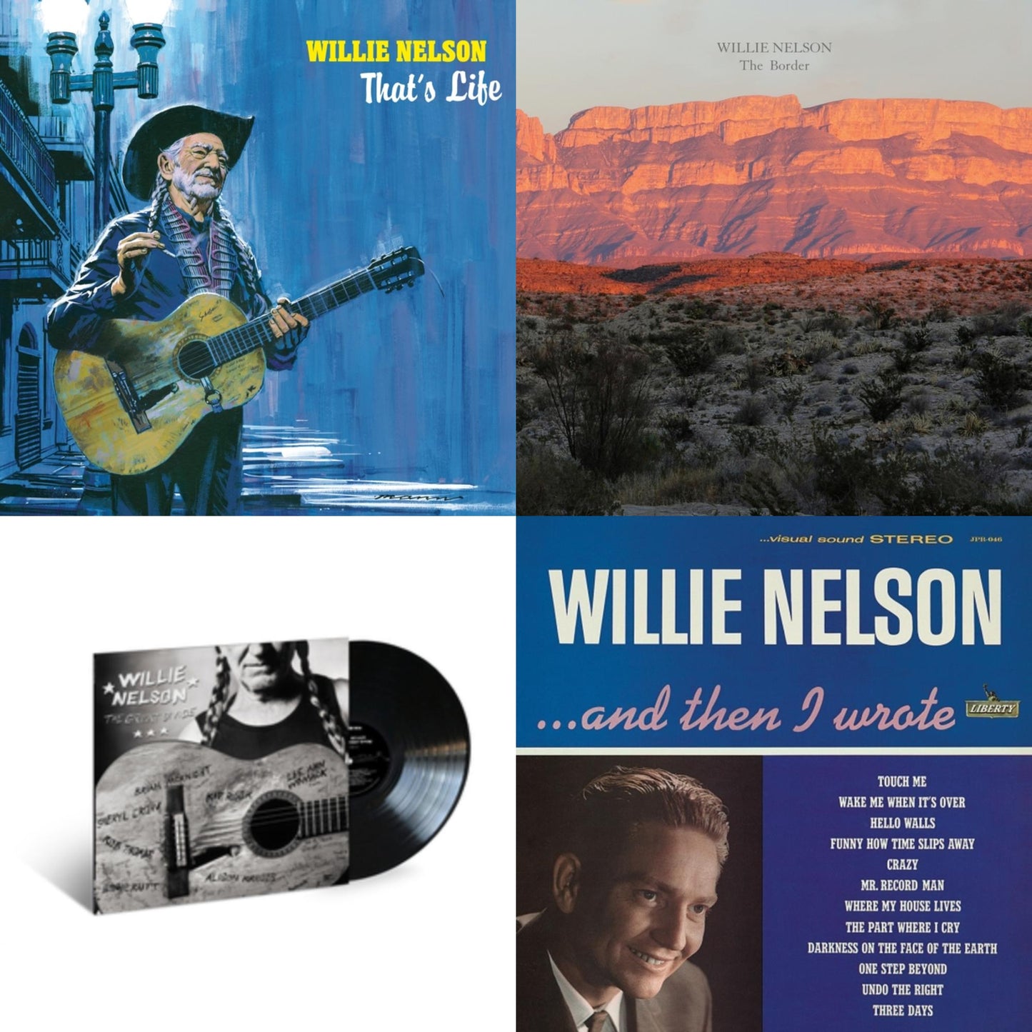 That's Life (140G) & Border & Great Divide & And Then I Wrote (Blue LP Vinyl)