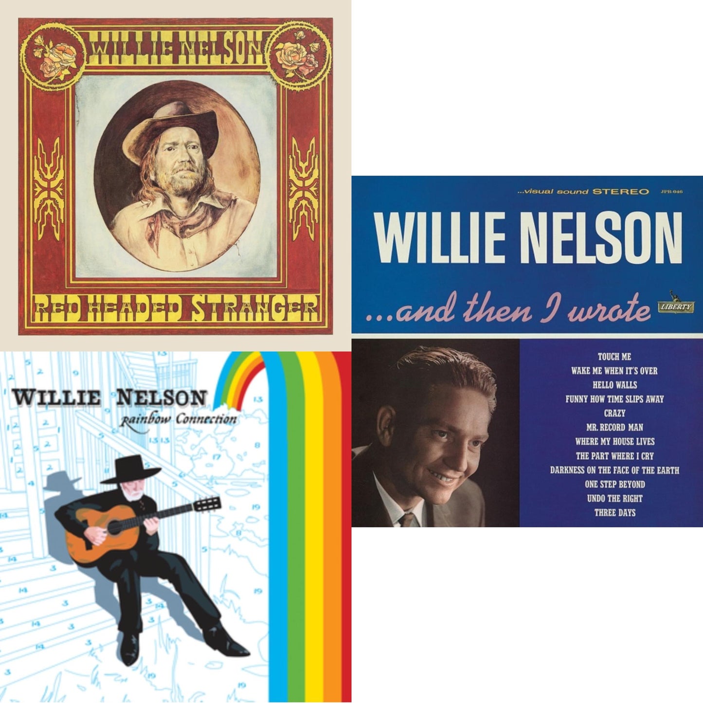Red Headed Stranger (150G/Dl Insert) & Rainbow Connection & And Then I Wrote (Blue LP Vinyl)