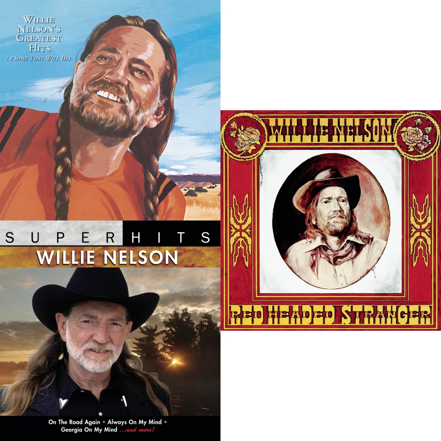 Willie Nelson�S Greatest Hits & Super Hits & Red Headed Stranger