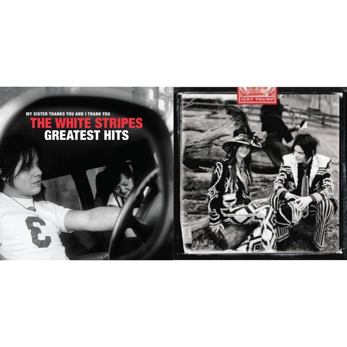 Greatest Hits (2LP/Black & Red Vinyl) & Icky Thump (2LP)