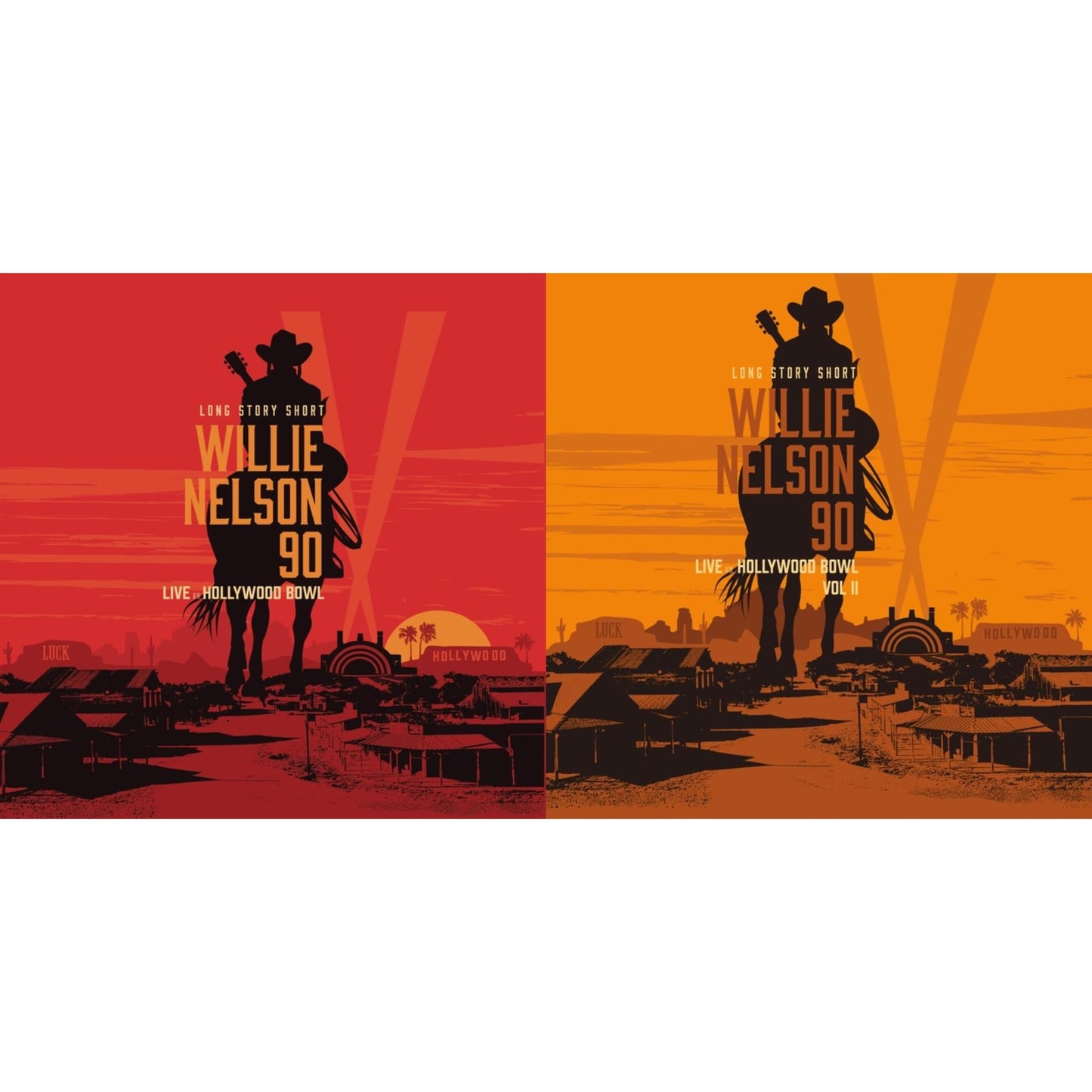 Long Story Short: Willie 90: Live At The Hollywood Bowl Vol. 1 (2LP) & Long Story Short: Willie Nelson 90 - Live At The Hollywood Bowl Vol. Ii (2LP/150G)