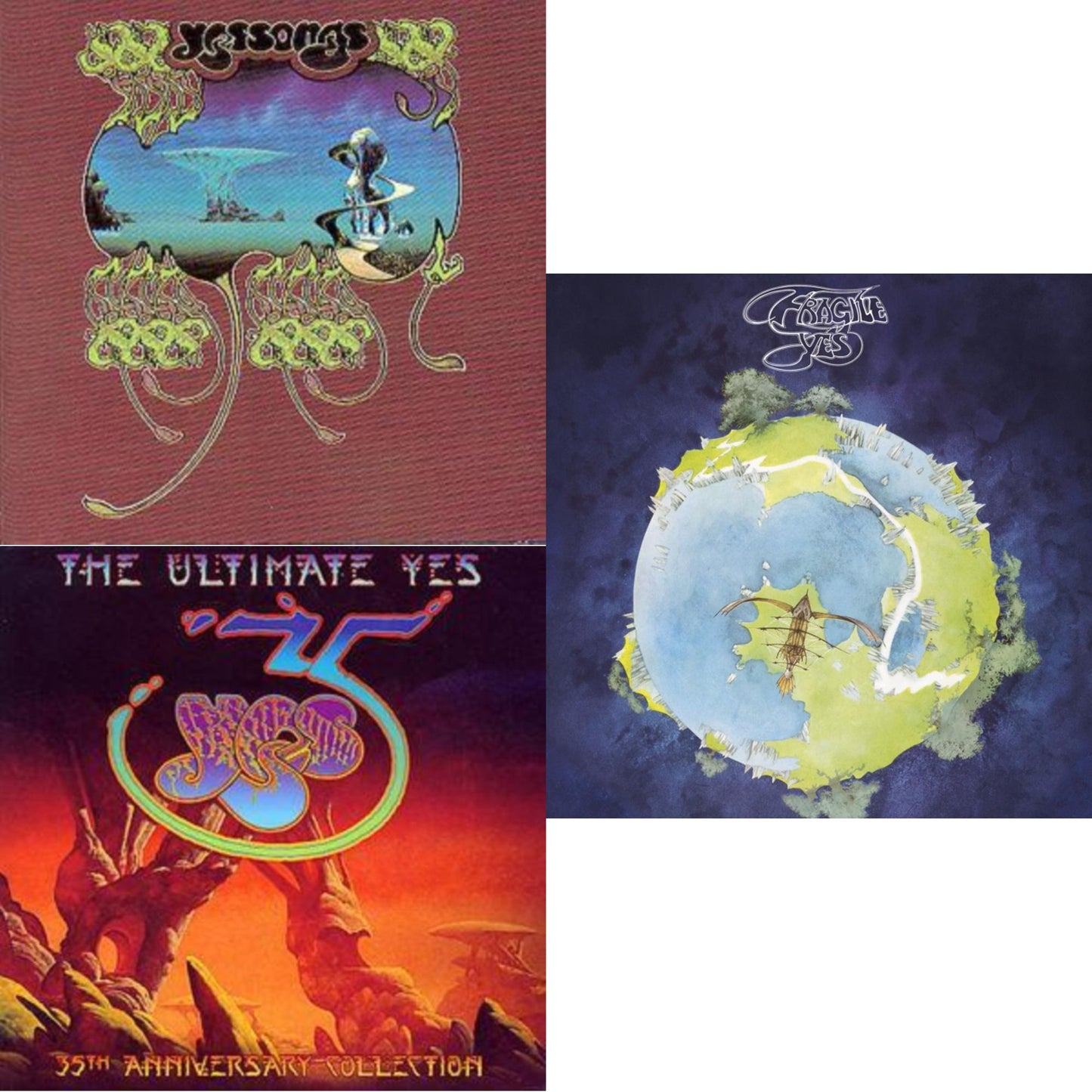 Yessongs & Ultimate Yes (35Th Anniversary) & Fragile