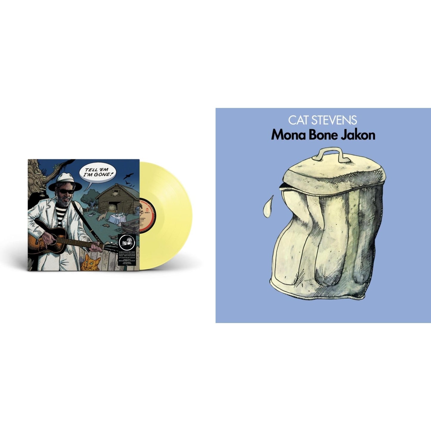 Tell Em I'm Gone! (Yellow LP Vinyl) & Mona Bone Jakon