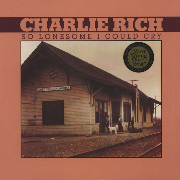 This LP Vinyl is brand new.Format: LP VinylThis item's title is: So Lonesome I Could CryArtist: Charlie RichLabel: Hi RecordsBarcode: 767981134918Release Date: 5/4/2015