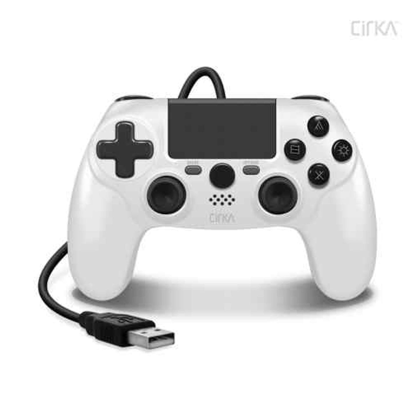 PS4 NuForce Wired Game Controller: White - Cirka