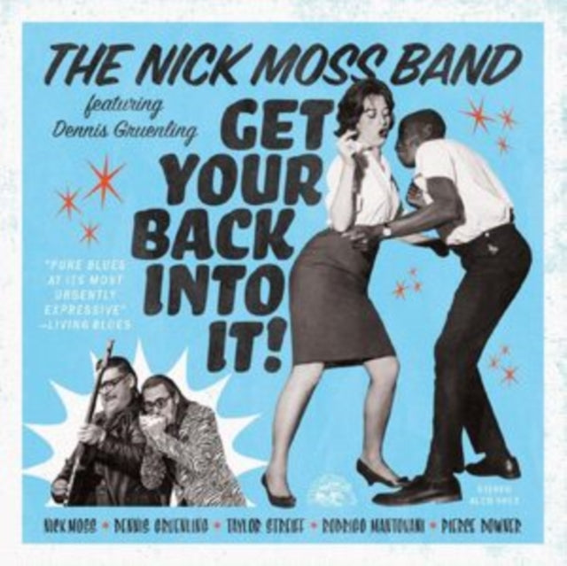 This CD is brand new.Format: CDMusic Style: Jump BluesThis item's title is: Get Your Back Into ItArtist: Nick Band; Dennis Gruenling MossLabel: ALLIGATOR RECORDSBarcode: 014551501329Release Date: 7/14/2023