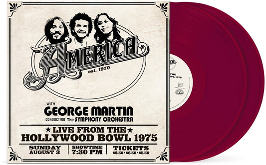 America: Live At The Hollywood Bowl 1975 (Ruby Red Vinyl/2LP) & Hat Trick (Limited/Orange & Black Mixed/180G)