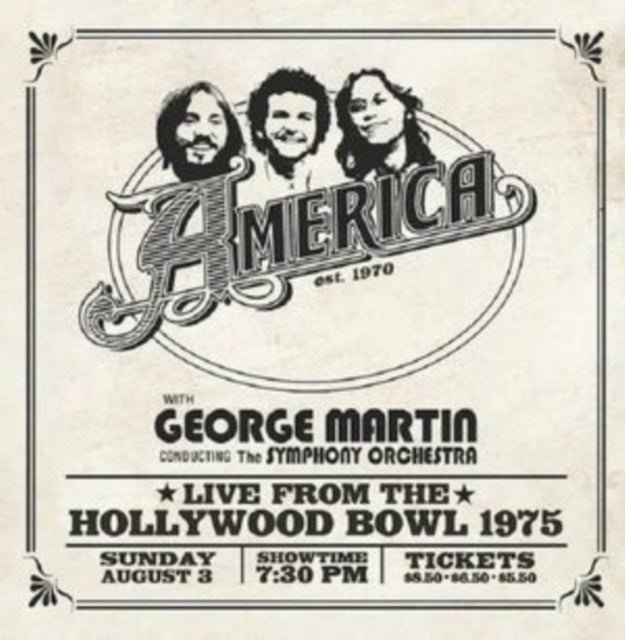 America: Live At The Hollywood Bowl 1975 (Ruby Red Vinyl/2LP) & Heritage Ii: Demos/Alternate Takes 1971–1976 & Hat Trick (Limited/Orange & Black Mixed/180G)