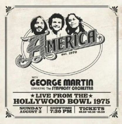America: Live At The Hollywood Bowl 1975 (Ruby Red Vinyl/2LP) & Heritage Ii: Demos/Alternate Takes 1971–1976 & Hat Trick (Limited/Orange & Black Mixed/180G)