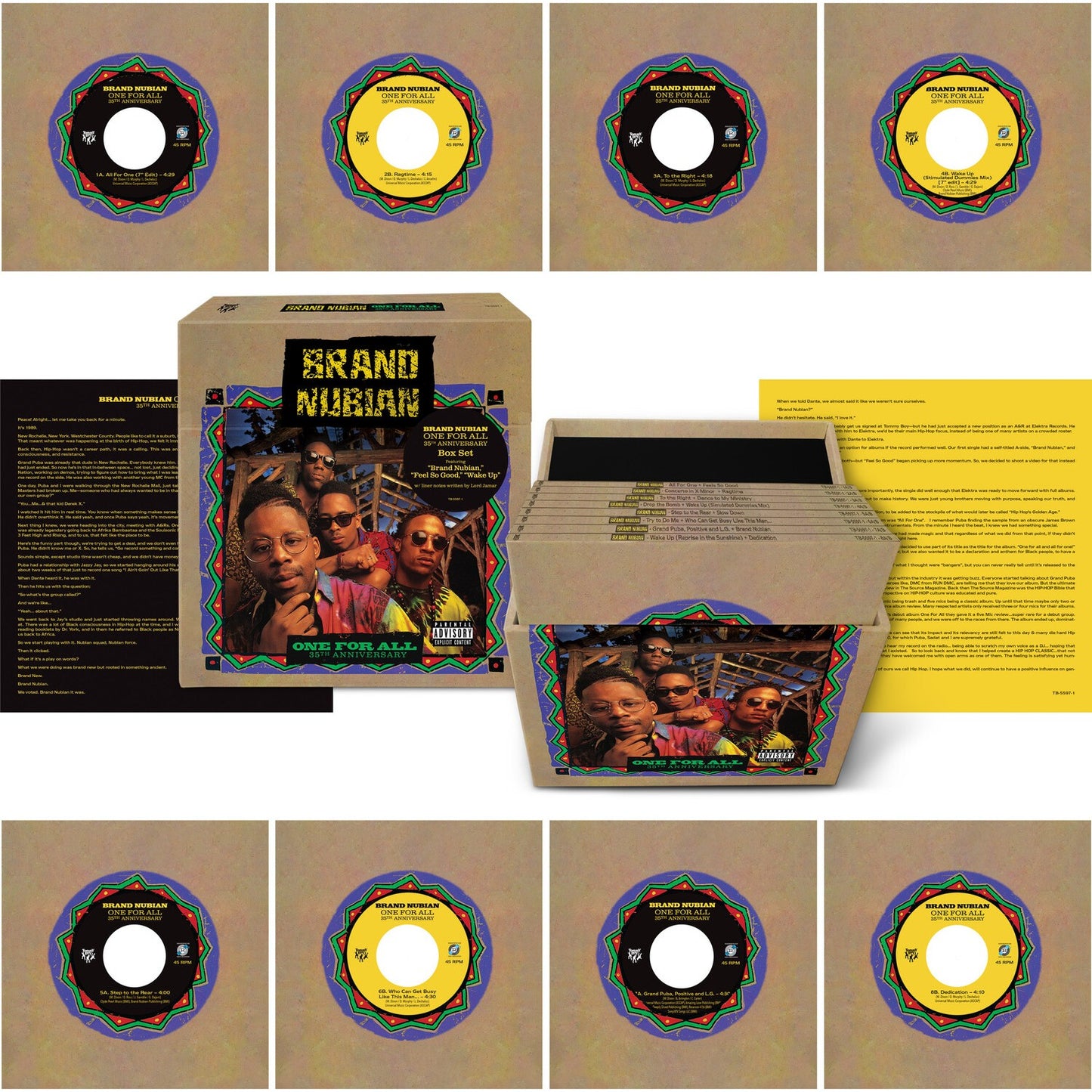 One For All (35Th Anniversary) (7Inch Box Set)