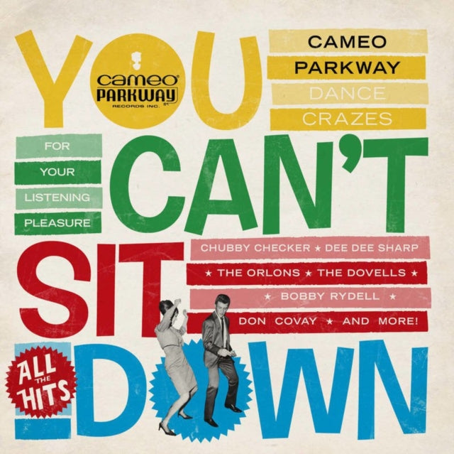 You Can't Sit Down Cameo Parkway Dance Crazes 1958-64 (U.K Collection) (Yellow Vinyl/2LP/180G) (Rsd)