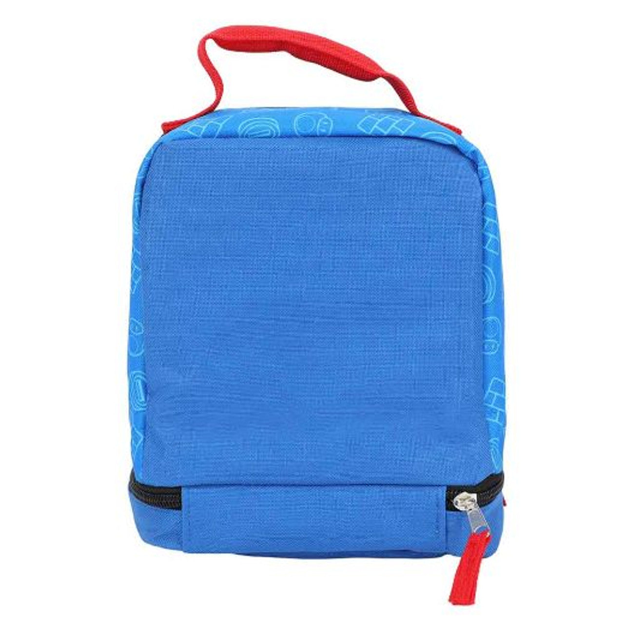 This is brand new.Double compartmentDurable & insulated lunch toteZipper top closureMaterial: Polyester/PVCDimensions: 9H X 7.5 LX 5W in.Care: Wipe clean with a damp clothThis item's title is: Insulated Lunch Tote: Super Mario BrosBarcode: 196179830439This was released: 2024