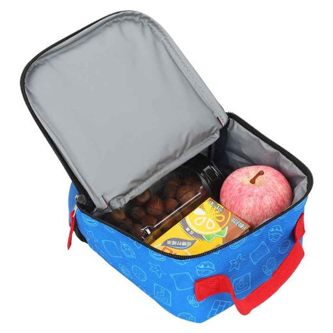 This is brand new.Double compartmentDurable & insulated lunch toteZipper top closureMaterial: Polyester/PVCDimensions: 9H X 7.5 LX 5W in.Care: Wipe clean with a damp clothThis item's title is: Insulated Lunch Tote: Super Mario BrosBarcode: 196179830439This was released: 2024