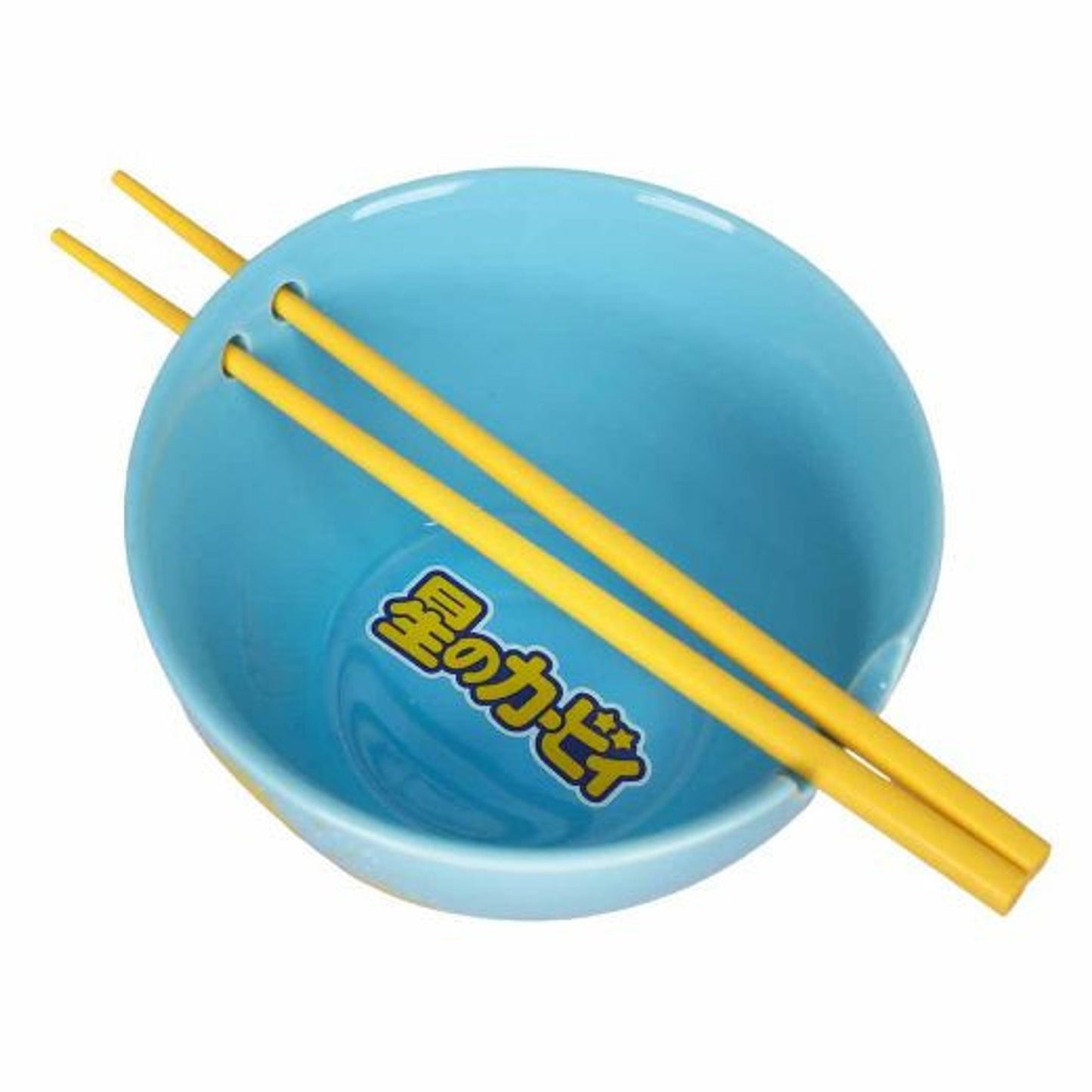 Ceramic Ramen Bowl 20 oz. w/ Chopsticks - Kirby Star
