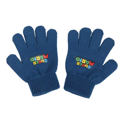 Product Image : This is brand new.<br>2-piece winter knit beanie & knit glove set
Yarn-dyed ribbed knit
Transfer graphic
Material: Acrylic Yarn
Sizing: OSFA
Care: Hand Wash Cold / Lay Flat To Dry
Imported<br>This item's title is: Beanie: Super Mario Striped & Gloves Combo<br>Barcode: 197394408021<br>This was released: 2023
