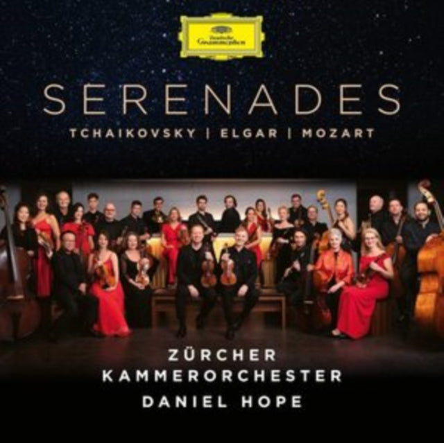 This CD is brand new.Format: CDMusic Style: ClassicalThis item's title is: Tchaikovsky/Elgar/Mozart: SerenadesArtist: Daniel; Zurcher Kammerorchester HopeLabel: Deutsche GrammophonBarcode: 028948398454Release Date: 1/29/2021