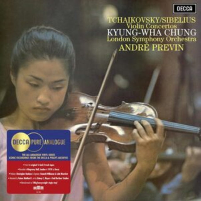 Tchaikovsky & Sibelius Violin Concertos (Decca Pure Analog Series) (180G)