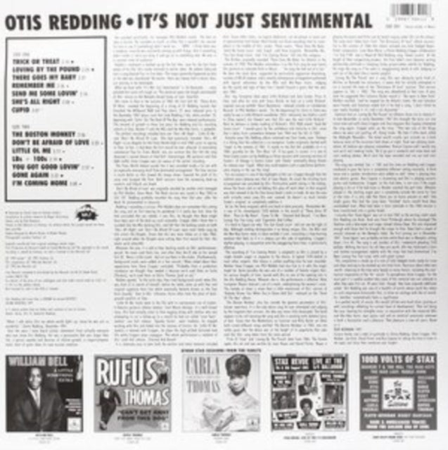 This LP Vinyl is brand new.Format: LP VinylMusic Style: SoulThis item's title is: It's Not Just SentimentalArtist: Otis ReddingLabel: STAXBarcode: 029667064118Release Date: 1/27/1992