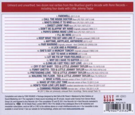 Keep What You Get: Rare & Unissued Ronn Recordings