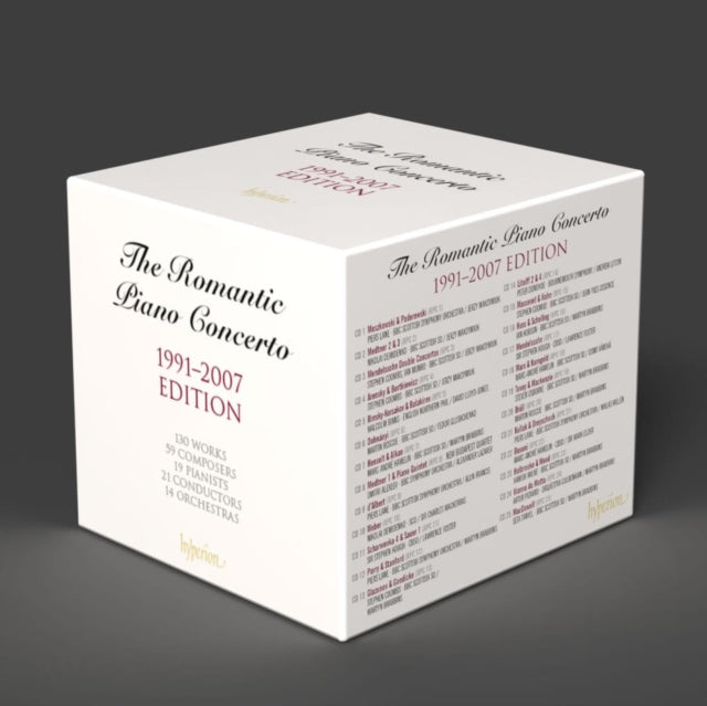 Hyperion Romantic Piano Concerto Series (1991-2007) (50CD)