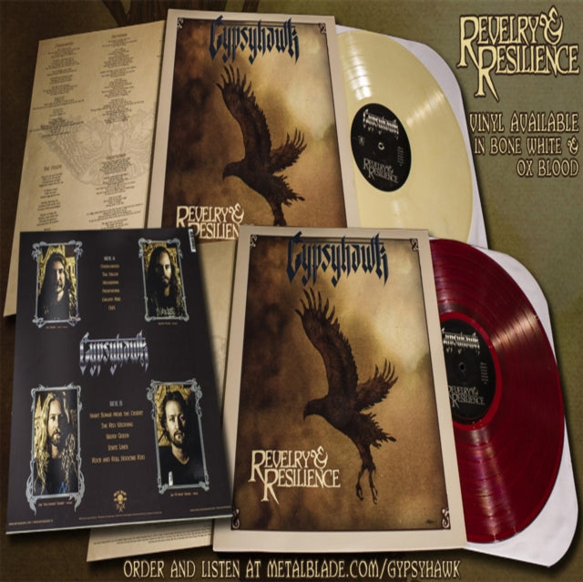 This LP Vinyl is brand new.Format: LP VinylMusic Style: Hard RockThis item's title is: Revelry & ResilienceArtist: GypsyhawkLabel: METAL BLADEBarcode: 039841511413Release Date: 8/28/2012