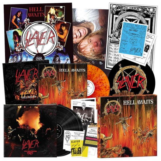 Hell Awaits (40Th Anniversary) (2 Black & 1 Fire Splatter LP Vinyl)