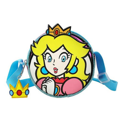 Super Mario: Princess Peach Die-Cut Crossbody