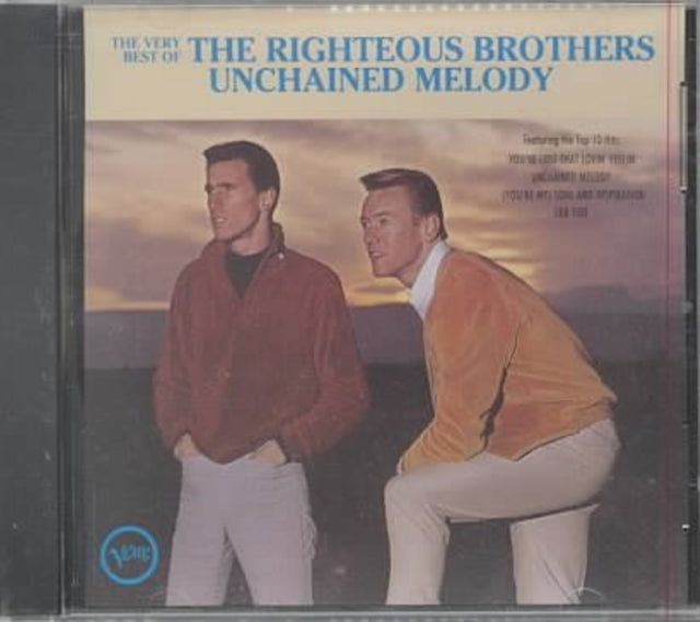 This CD is brand new.Format: CDMusic Style: Hard HouseThis item's title is: Very Best Of: Unchained MelodyArtist: Righteous BrothersLabel: Blanco Y Negro (2)Barcode: 042284724821Release Date: 1/15/1991