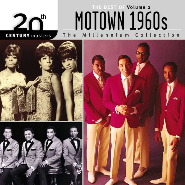 This CD is brand new.Format: CDMusic Style: Rhythm & BluesThis item's title is: Motown 1960'S Vol.2: Millennium Collection / VariousArtist: Various ArtistsLabel: MotownBarcode: 044001616020Release Date: 10/30/2001