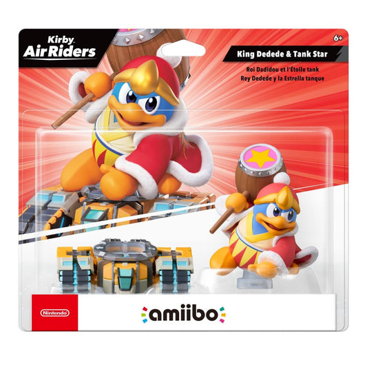 amiibo: Kirby Air Riders Series - King Dedede & Tank Star