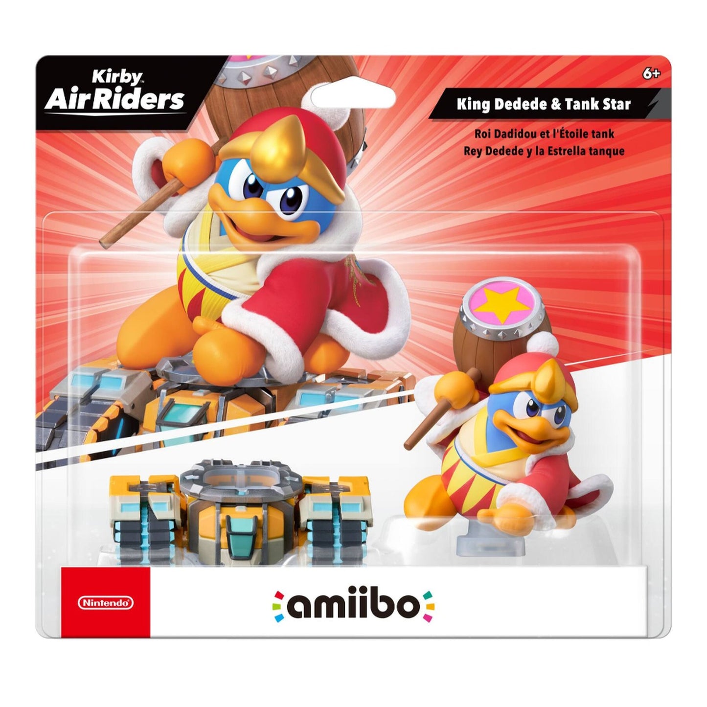 amiibo: Kirby Air Riders Series - King Dedede & Tank Star