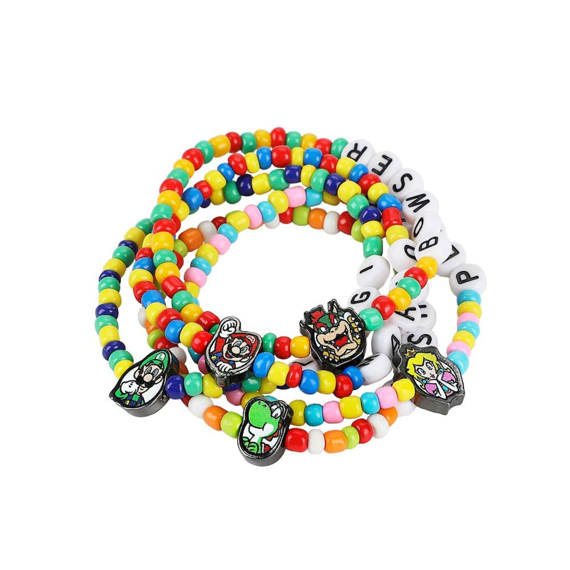 Tradesies Bracelet Set: Super Mario (5 Piece Set)