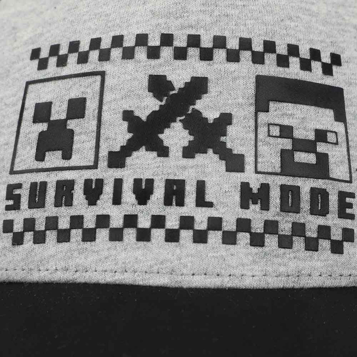 Hat Snapback Youth: Minecraft - Survival (Pre-Curved)
