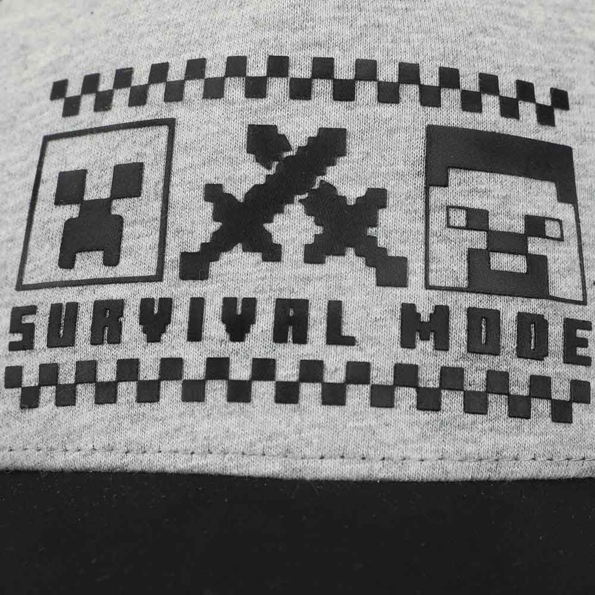 Hat Snapback Youth: Minecraft - Survival (Pre-Curved)