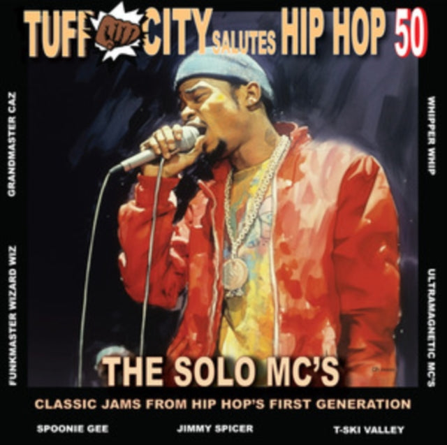This LP Vinyl is brand new.Format: LP VinylThis item's title is: Tuff City Salutes Hip Hop 50: The Solo Mcs (Half Red/Half Yellow LP Vinyl/7Inch)Artist: Various ArtistsLabel: Tuff CityBarcode: 048612090514Release Date: 11/24/2023