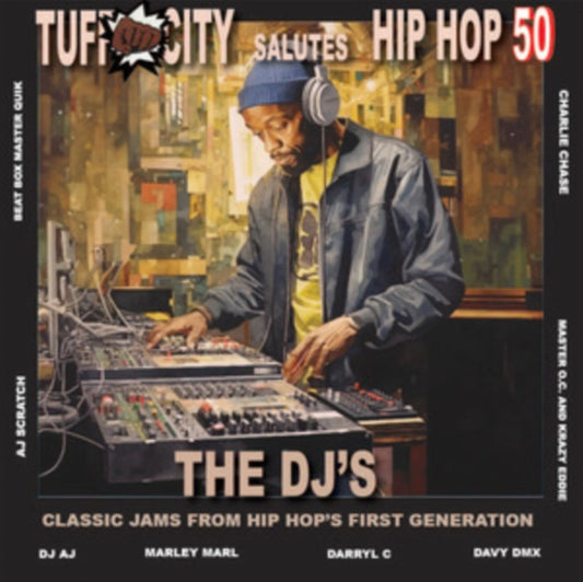 This LP Vinyl is brand new.Format: LP VinylThis item's title is: Tuff City Salutes Hip Hop 50: The Dj Jams (Half Red/Half Blue LP Vinyl/7Inch)Artist: Various ArtistsLabel: Tuff CityBarcode: 048612090712Release Date: 11/24/2023
