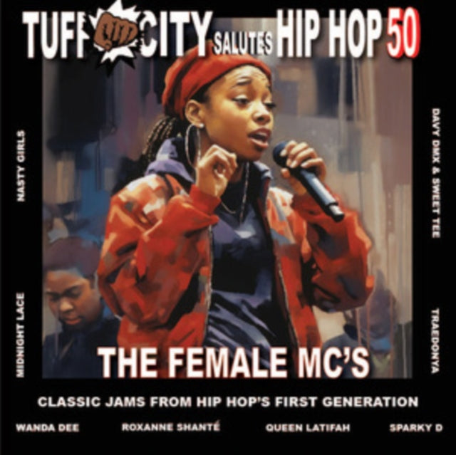 This LP Vinyl is brand new.Format: LP VinylThis item's title is: Tuff City Salutes Hip Hop 50: The Female Mc's (Half Red/Half Orange LP Vinyl/7Inch)Artist: Various ArtistsLabel: Tuff CityBarcode: 048612090811Release Date: 11/24/2023
