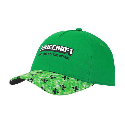 Hat Snapback Youth: Minecraft - Logo (Pre-Curved)