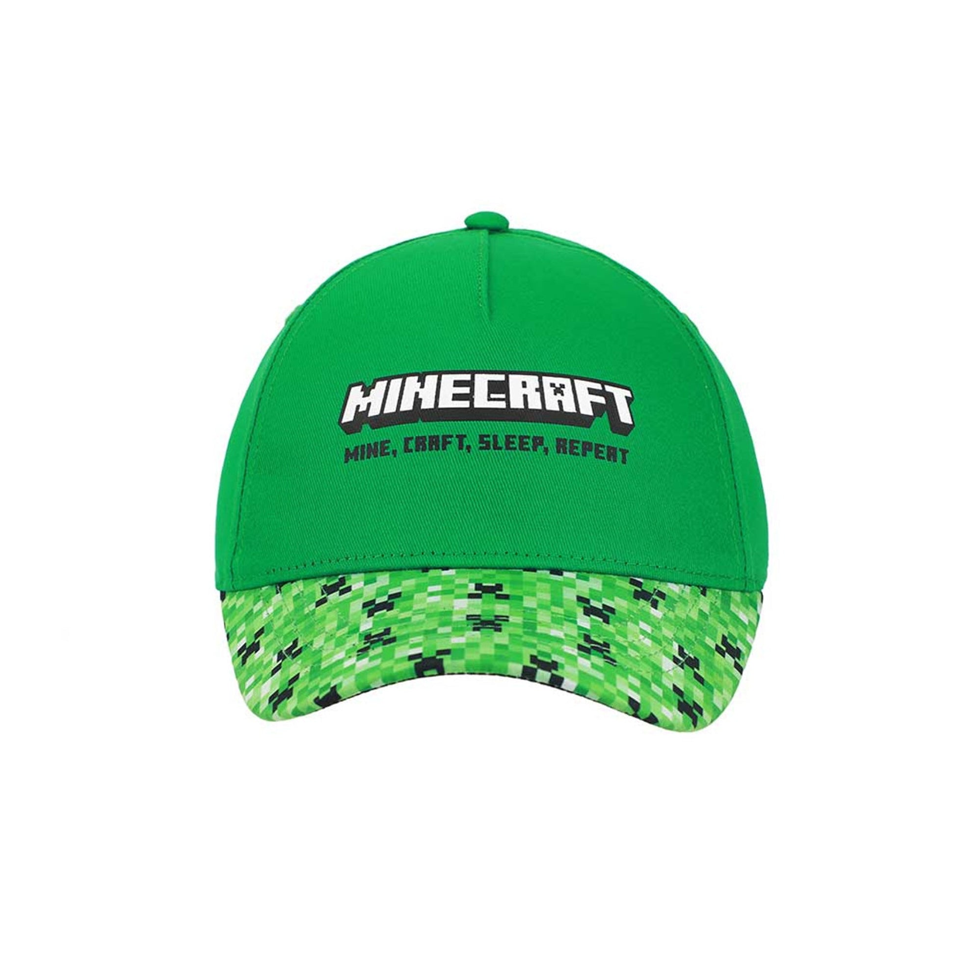 Hat Snapback Youth: Minecraft - Logo (Pre-Curved)