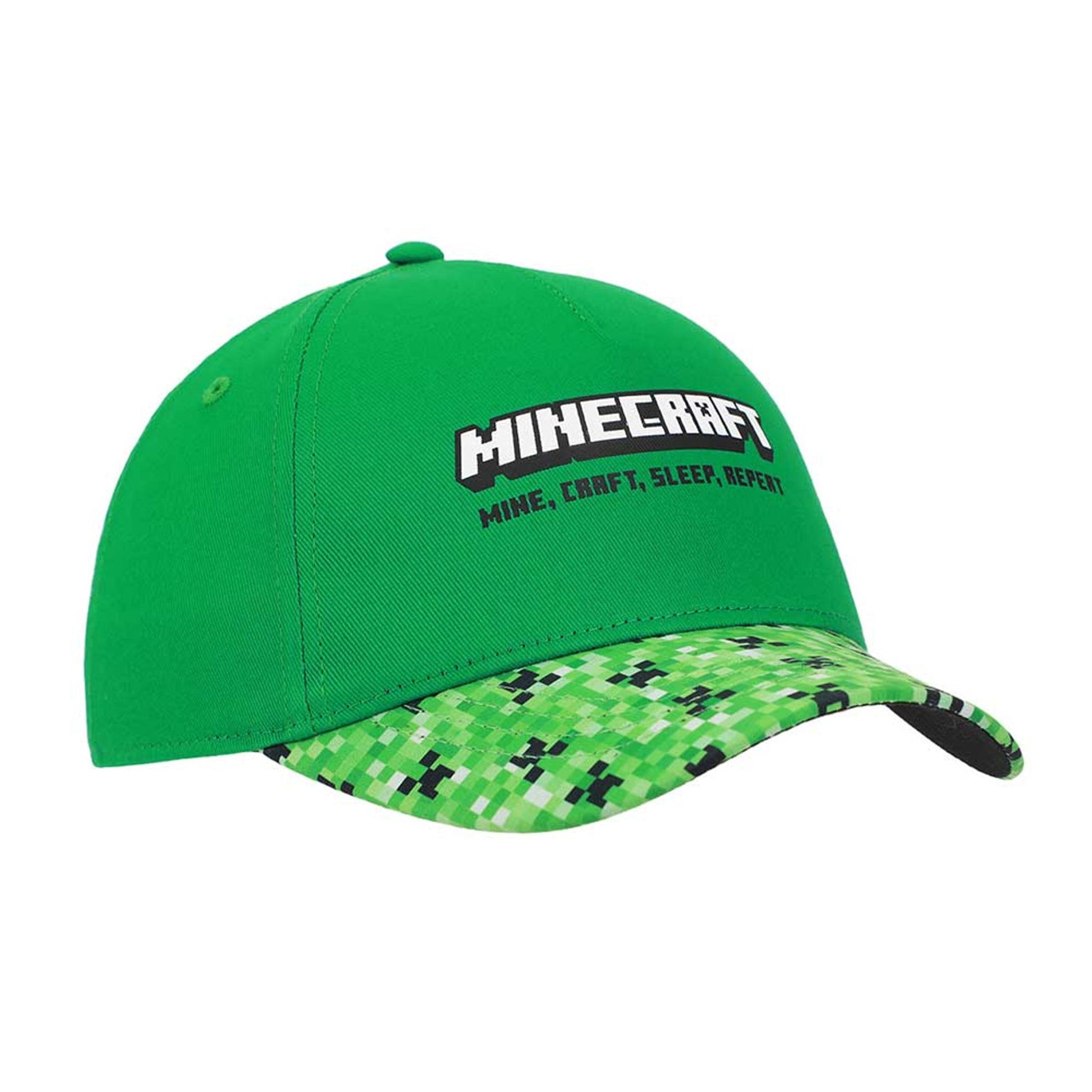 Hat Snapback Youth: Minecraft - Logo (Pre-Curved)