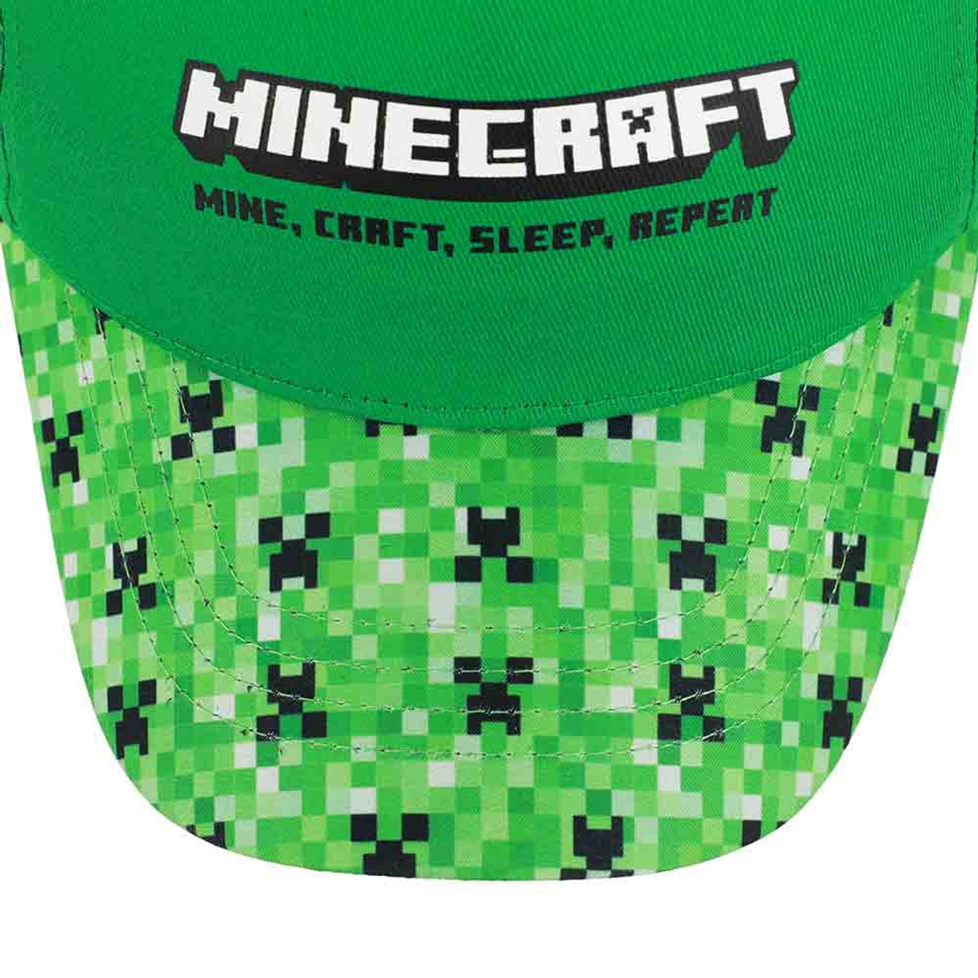 Hat Snapback Youth: Minecraft - Logo (Pre-Curved)