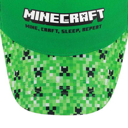 Hat Snapback Youth: Minecraft - Logo (Pre-Curved)