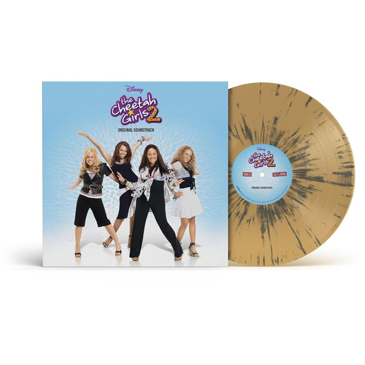 Cheetah Girls 2 (Songs From The Disney Channel Original Movie) (Trans. Tan/Black Ice Splatter LP Vinyl)
