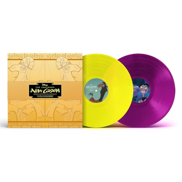 This LP Vinyl is brand new.Format: LP VinylThis item's title is: Emperor's New Groove Ost (Llama Lemon & Potion Purple Vinyl/2LP)Artist: Various ArtistsBarcode: 050087588038Release Date: 11/14/2025