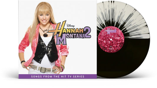 Hannah Montana 2 (Ost) (Split Black/White Splatter LP Vinyl)