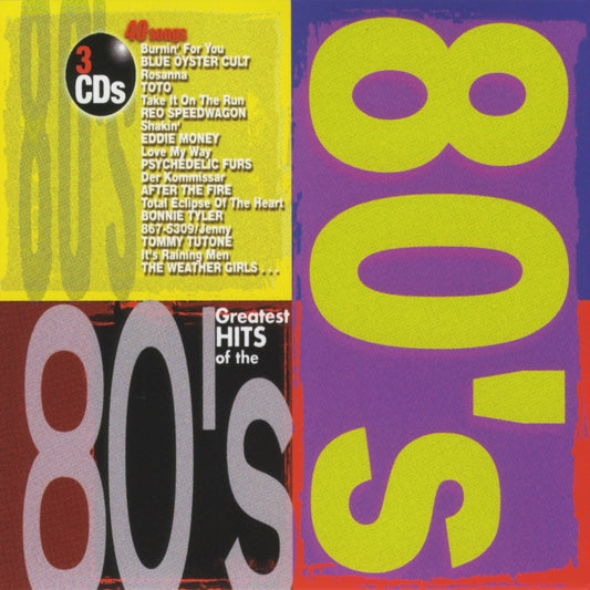 This CD is brand new.Format: CDMusic Style: Pop RockThis item's title is: Greatest Hits Of The 80�S / VariousArtist: Various ArtistsLabel: Sony MusicBarcode: 074645137520Release Date: 4/24/2001