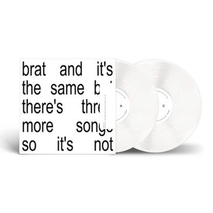 Brat & It's The Same But There's Three More Songs So It's Not (2LP/White Vinyl) & How I'm Feeling Now (Clear LP Vinyl) & True Romance Original Angels Repress