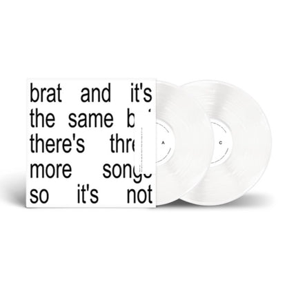 Brat & It's The Same But There's Three More Songs So It's Not (2LP/White Vinyl) & Brat & It's Completely Different (2LP/Brat Green Vinyl) & Charli Charli (2LP)